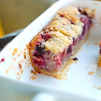 Triple Berry Pie Bars