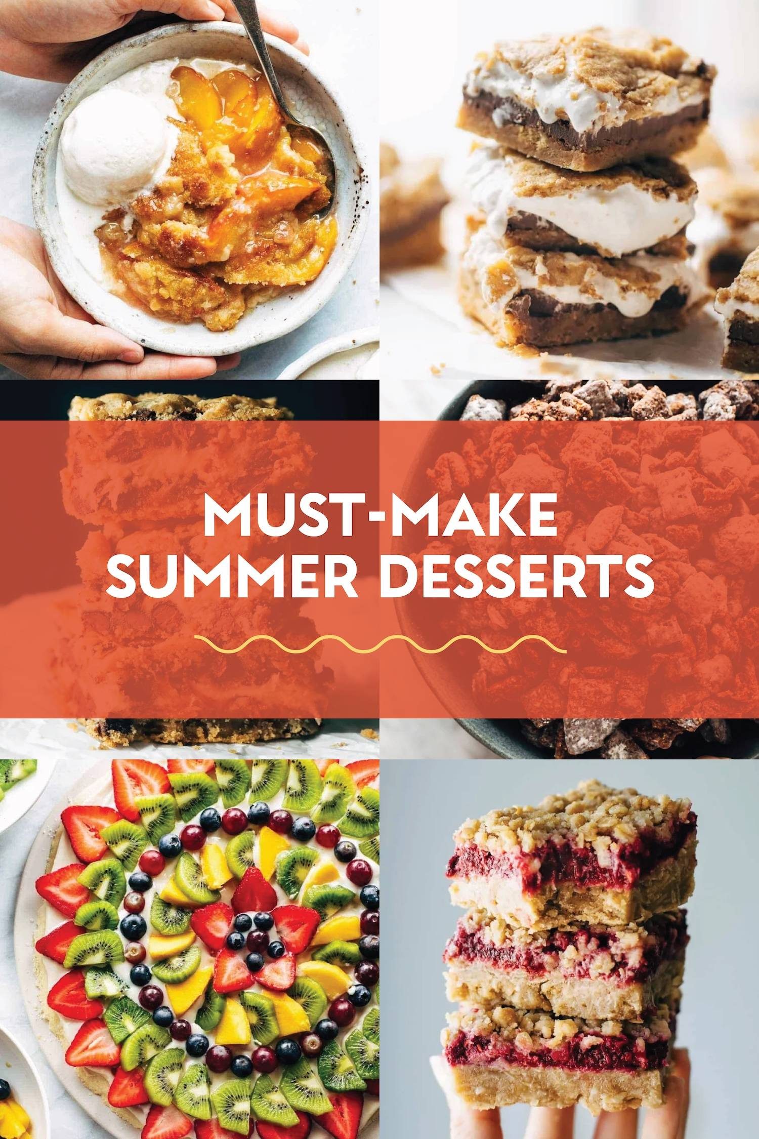 Must-make summer desserts.