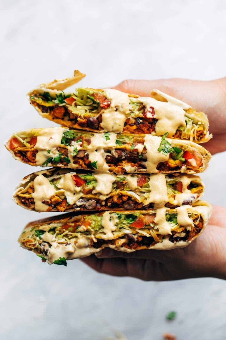 Vegan crunchwrap supreme.
